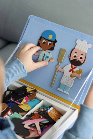 Janod Magnetyczna układanka Zawody Magnetibook