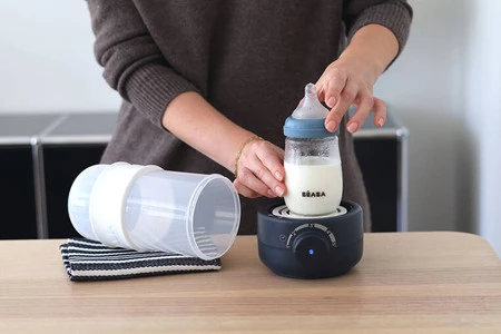 Beaba Podgrzewacz i sterylizator parowy do butelek i słoiczków Babymilk Second Night blue