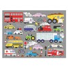 Mudpuppy Puzzle dwustronne 2w1 Środki transportu 100 elementów 6+