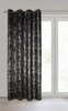 ZASŁONA GOTOWA ELISE 140 X 250 CM CZARNY