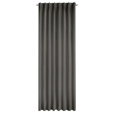 ZASŁONA GOTOWA MILAN NA TAŚMIE 140 X 300 CM GRAFITOWY