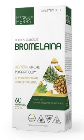 Medica Herbs Bromelaina 60 k