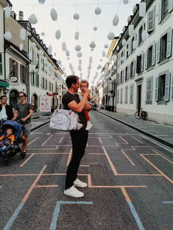 Beaba Torba dla mamy Geneva II Cherry Blossom