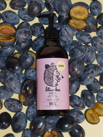 Yope Śliwka & Szafran – naturalne mydło do rąk 500ml