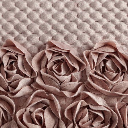 Narzuta CERAMIKA ROSES 170 X 210 CM PUDROWY