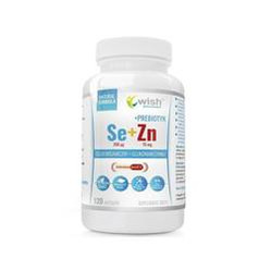 Wish Selen+Cynk 120 k z prebiotykiem