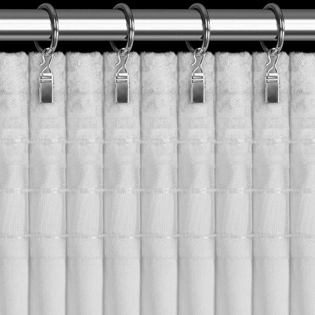 Zasłona 135x270 Avena biała szampańska gotowa na taśmie