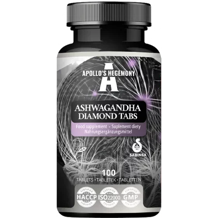 APOLLO'S HEGEMONY Ashwagandha Diamond Tabs 100 tabs.