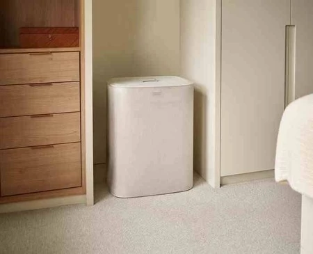 JJ-Kosz podwójny na pranie 90l. Tota, ecru