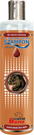 SUPER BENO Premium Szampon o ciemnej sierści 250ml