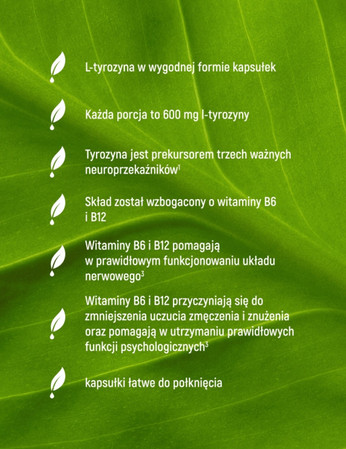 Essensey L-Tyrozyna + Neuro Formula Aminokwasy 90 kaps.