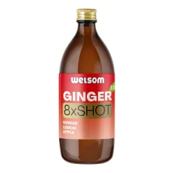 Welsom Sok GINGER 8xSHOT Shot Multiwitamiowy 500ml BIO