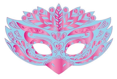 Janod Zestaw kreatywny Do zdrapywania Maski karnawałowe 5+