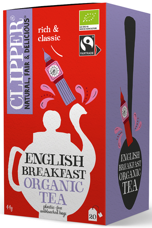 Herbata czarna English Breakfast fair trade BIO (20 x 2,2 g) 44 g