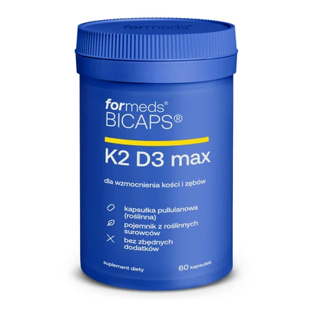 ForMeds Bicaps Witamina D3 4000 IU + K2 MAX 60 kaps.