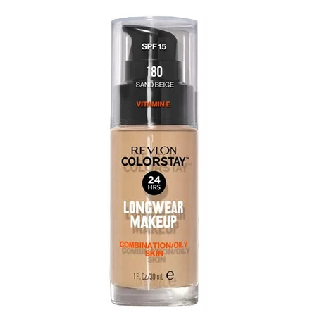 Revlon − ColorStay SPF15, podkład do cery mieszanej i tłustej 180 Sand Beige − 30 ml