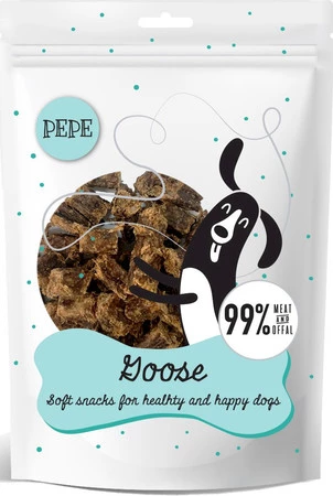 PAKA ZWIERZAKA Pepe Mini Chunkies Goose Gęś 70g