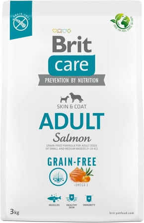 BRIT Care Dog Grain Free Adult Salmon 3kg