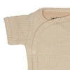 Lodger Body kopertowe niemowlęce krótki rękaw bawełniane beżowe Ciumbelle Ivory r. 80