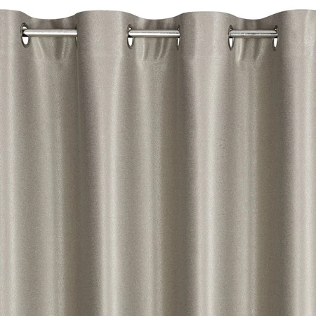 ZASŁONA GOTOWA SELINA 140 X 250 CM CIEMNOBEŻOWY