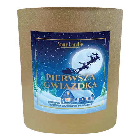 Your Candle  Świeca Sojowa Zapachowa Pierwsza Gwiazdka 180 ml