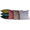 POSZEWKA VELVET 45 X 45 CM STALOWY