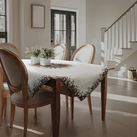 Gobelinowy obrus SZE/CHO/4153/NAT 100X100 +/-5%