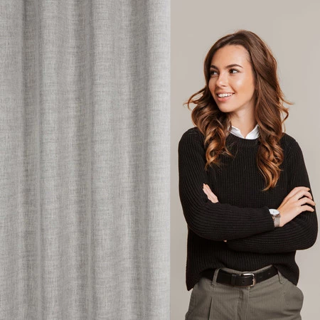 ZASŁONA GOTOWA ROMA 140 X 250 CM BEŻOWY