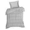 Komplet pościeli Retro 6, 220 x 200 cm, Jasnoszary