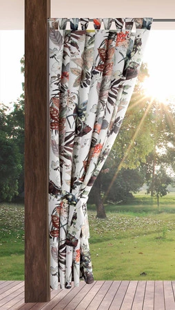 Zasłona gotowa Garden 21 na Szelkach 155 x 240 cm, Biały