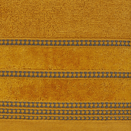 Ręcznik Amanda (05), 30 x 50 cm, Musztardowy