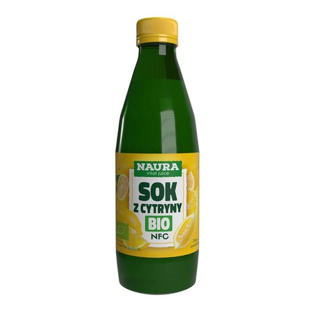  Ekologiczny sok z cytryn 100% NFC 250 ml