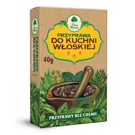 Dary Natury − Przyprawa do kuchni włoskiej − 50 g