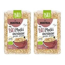 Zestaw 2x Płatki owsiane górskie BIO 300 g