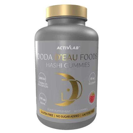 Activlab DODA D'EAU FOODS Hashi Gummies 60 żelek smak malina