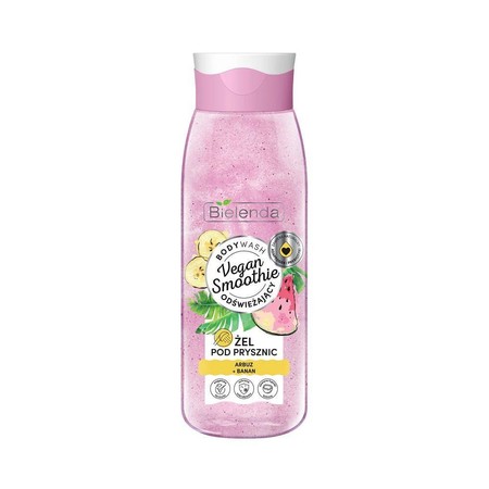 Bielenda Vegan Smoothie Żel pod prysznic odświeżający Arbuz i Banan  400g