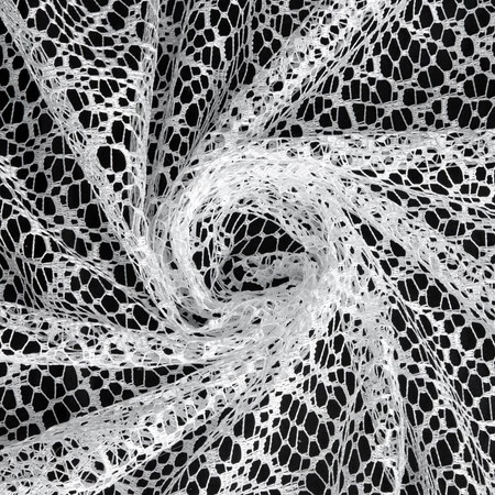 FIRANA GOTOWA AMANDA NA TAŚMIE 140 X 270 CM BIAŁY