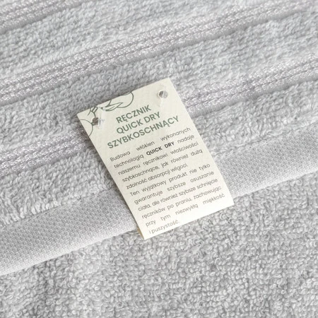 Ręcznik szary SABA/ 30X50