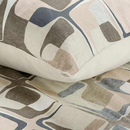 Komplet pościeli satynowej Spring 36, 220 x 200 cm, Beżowy