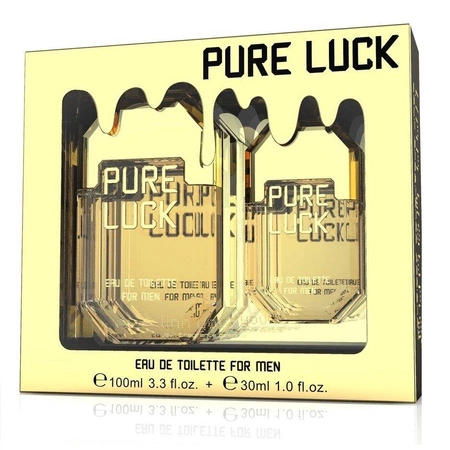 Pure Luck zestaw woda toaletowa spray 100ml + woda toaletowa spray 30ml