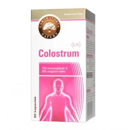 Colostrum 60kaps. LABORATORIA NATURY