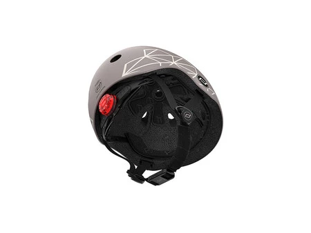SCOOTANDRIDE Kask XXS-S dla dzieci 1-5 lat Brown Lines
