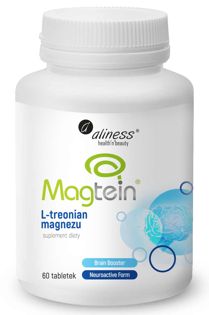 Aliness L-Treonian magnezu Magtein 72 mg 60 kaps. vege