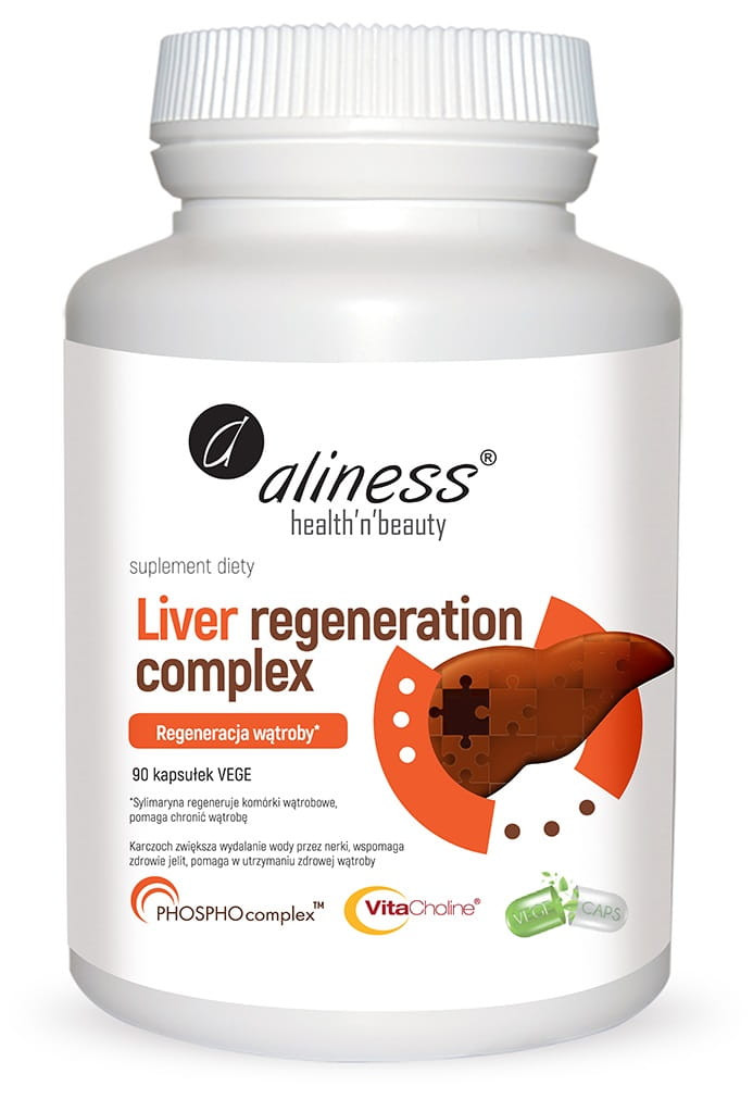 Aliness Liver Regeneration Complex x 90 Vege Caps - Nabea.pl