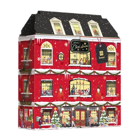 Kamienica Kalendarz Adwentowy świeczki tealight 11x15ml + świeczki sojowe w słoiczkach 11x30ml + dyfuzor zapachowy 80ml + zapałki do świec