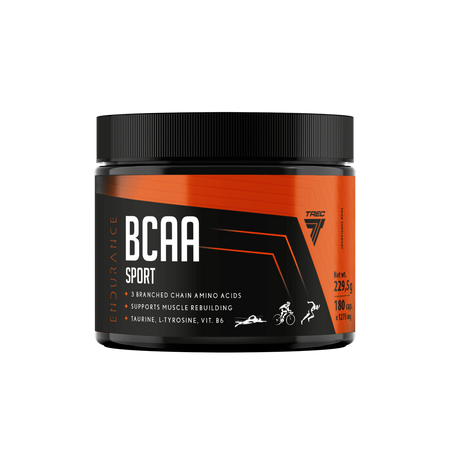 Trec Endurance BCAA SPORT aminokwasy 180 kaps.