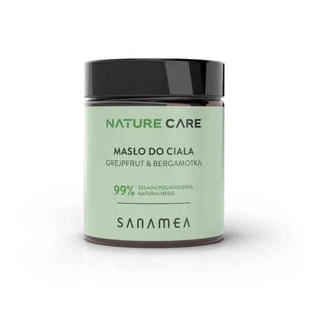Sanamea Nature Care - Ujędrniające masło do ciała grejpfrut&bergamotka 100ml