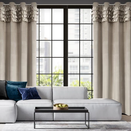 ZASŁONA GOTOWA ERIN 140 X 250 CM BEŻOWY