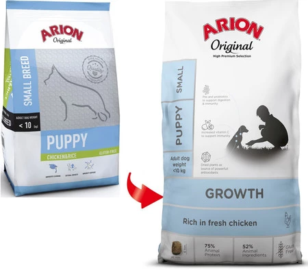 Arion Original Growth Puppy Small Chicken 7kg