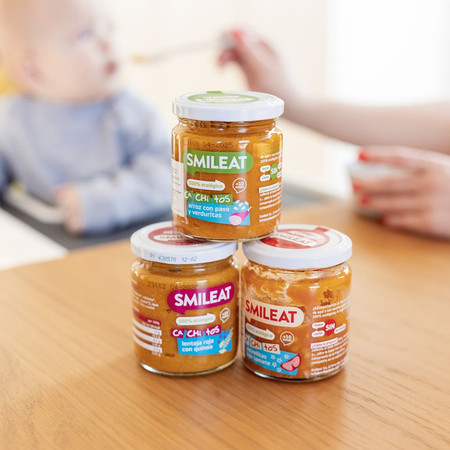 Smileat, BIO Słoiczek z ryżem i indykiem z warzywami, małe kawałki 10m+, 230g